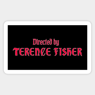 Directed by Terence Fisher Sticker